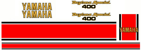 1979 RD400F Daytona Special Decal Kit